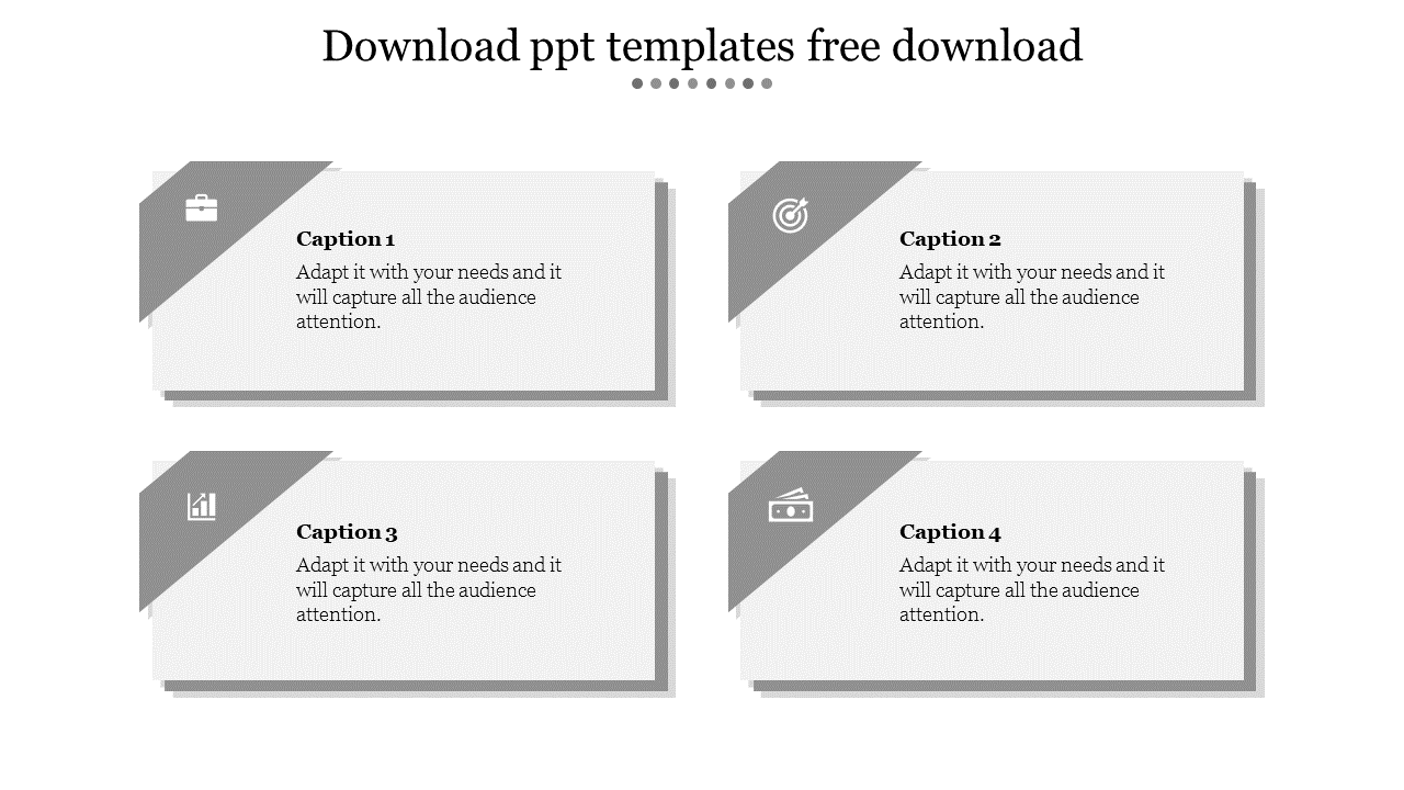 ppt templates free download-Gray